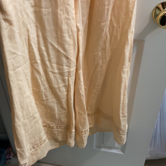 Free People Salerno Jumpsuit Peach Brioche Jumper size S - Picture 14 of 17